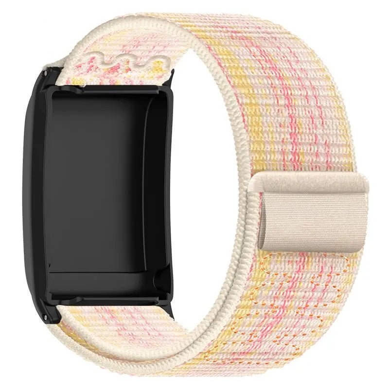 Bracelet Watch Strap Nylon Loop Knitted Belt Starlight Color With Pink