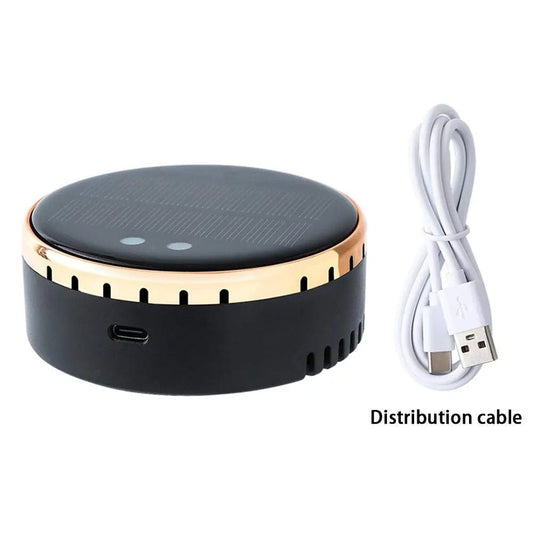 Car Mounted Solar Air Humidifier Gold