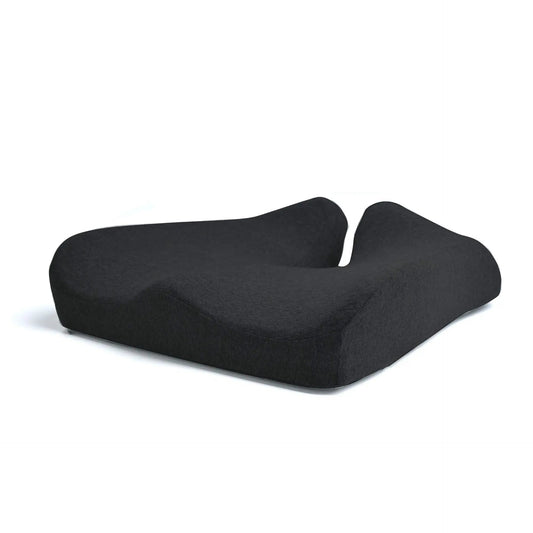 Car Seat Memory Foam Office Ergonomic Chair Cushion Black Cushion 1PCS