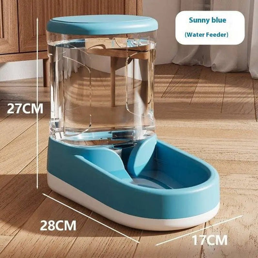 Cat Water Fountain Dog Pet Automatic Pet Feeder Blue Water Fountain