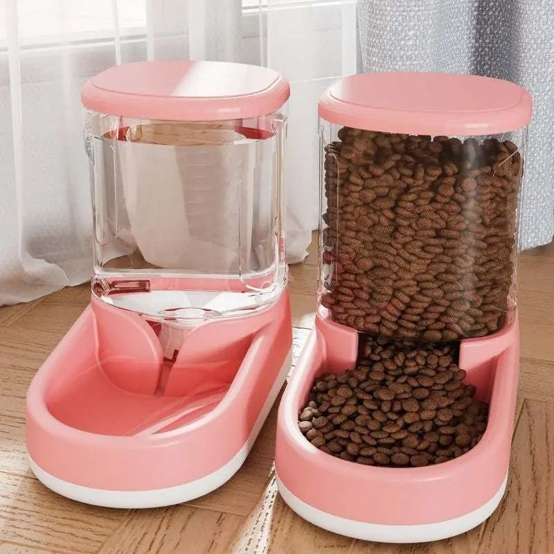 Cat Water Fountain Dog Pet Automatic Pet Feeder Pink Water Fountain Feeder