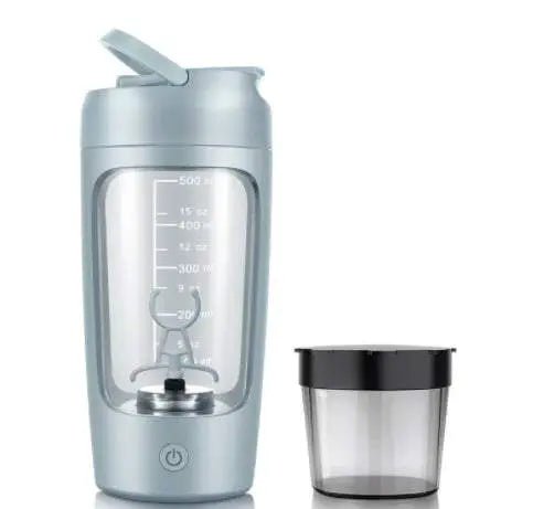 Electric Stirring Automatic Household Portable Coffee Cup Blue With Powder Box 601 700ml