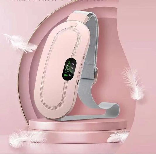 Electric Stomach Warming With Lumbar Support Bag Pink