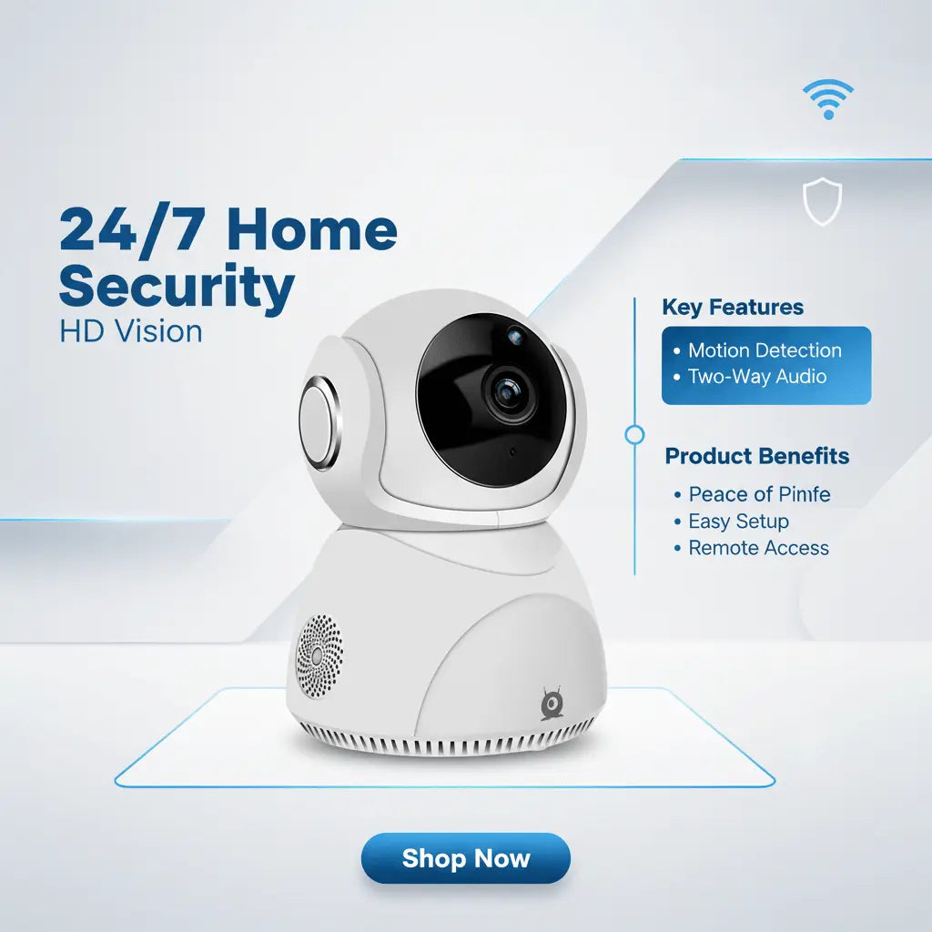 Home HD Night Vision Surveillance Camera