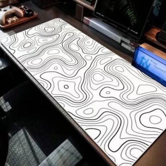 Oversized Popular US Dollar Pattern Office Mouse Mat Thickened StyleH