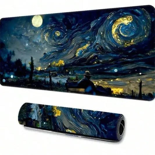 Oversized Popular US Dollar Pattern Office Mouse Mat Thickened StyleB