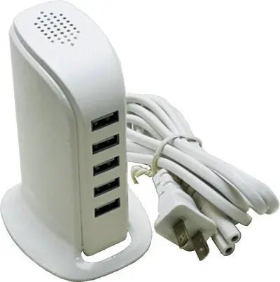 PD Charger 5USB 6USB PD Fast Charge White