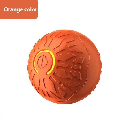 Pets Electric Jumping Ball Automatic Dog-teasing Luminous Pet Products Pets Dogs Training Products Ball Toys For Dogs Resistance Orange Jumping Ball Jumping Ball