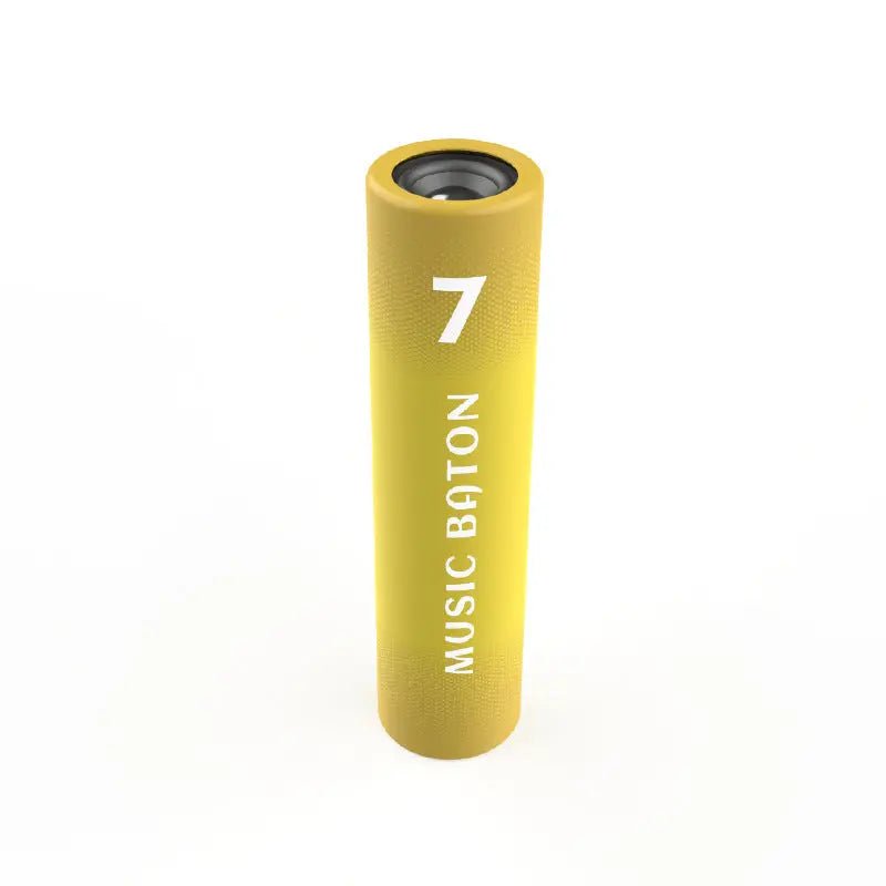Relay Baton Bluetooth Audio Outdoor Household Power Bank Yellow