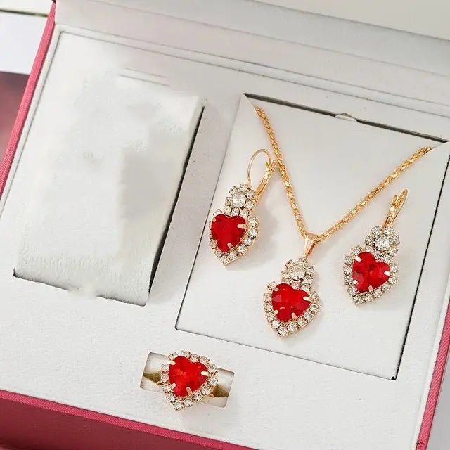 Women's Retro Love Watch Jewelry Set Jewelry Set