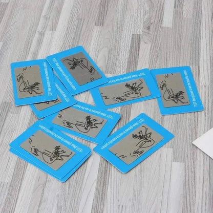 10pcs/set Presbyopic glasses Sunglasses Polarized Test Card Shade Test Cards Sunglasses Polarized Lens