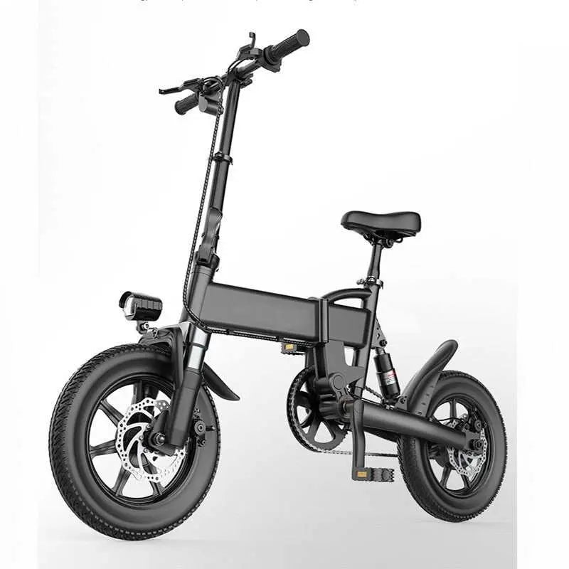 14 Inch Electric Bicycle Lithium Electric Bicycle Black