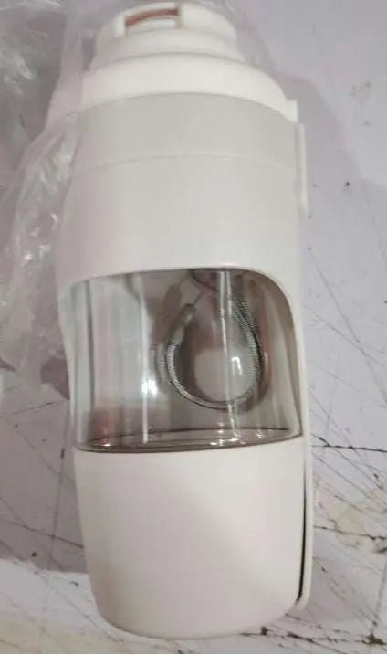 2 In 1 Travel Dog Water Bottle Pet Water Dispenser Feeder Drinking Feeder Dog Outing Water Feeder Pets Outdoor Portable Cup Pet Products Gray With Lanyard