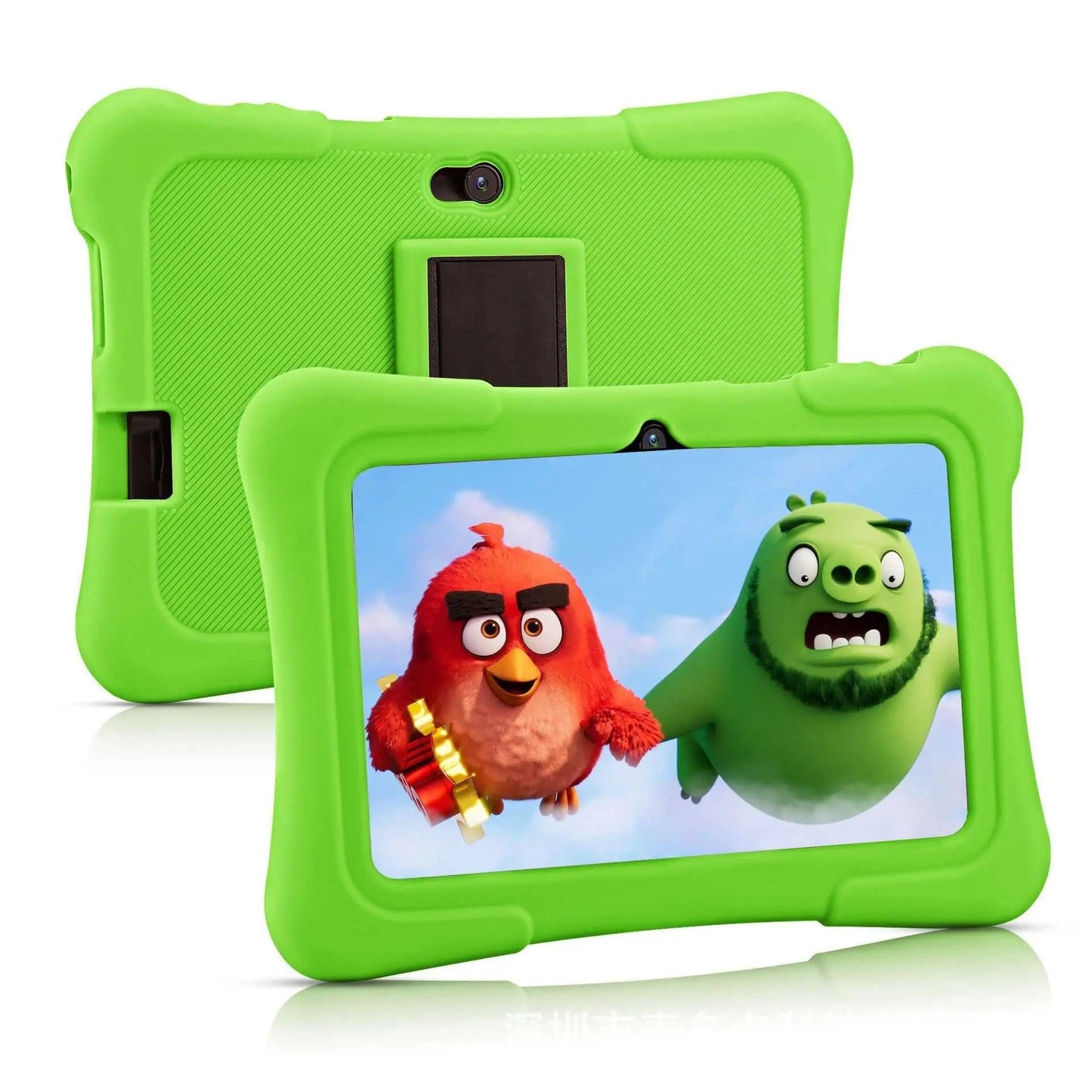 7-inch Children's Tablet Computer Smart Early Learning Machine Wifi Bluetooth Green