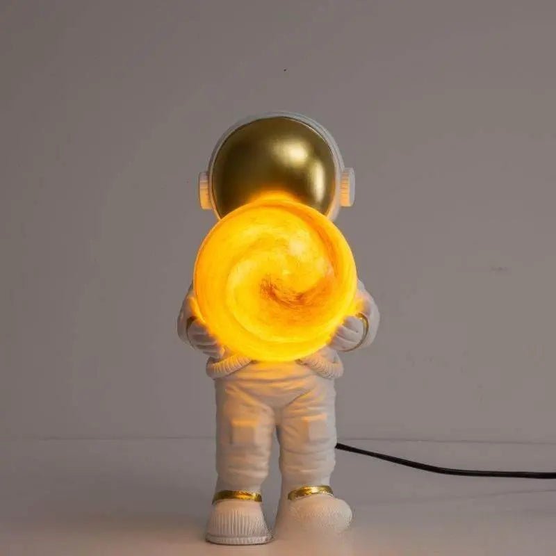 Astronaut Creative Bedroom Bedside Spaceman Lamps Brown Planet Plug