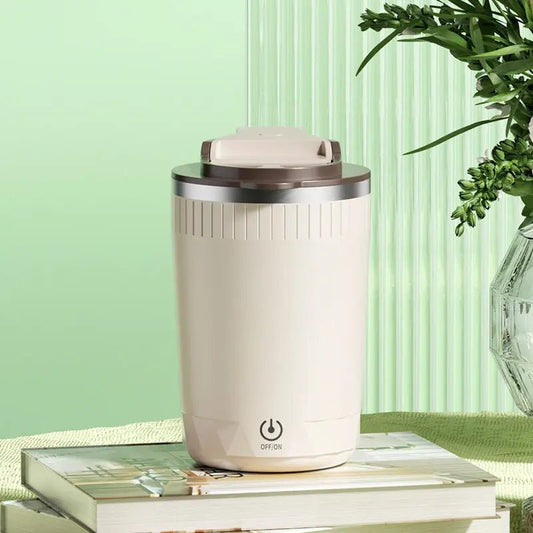 Auto Stirring Electric Coffee Cup Beige 400ml