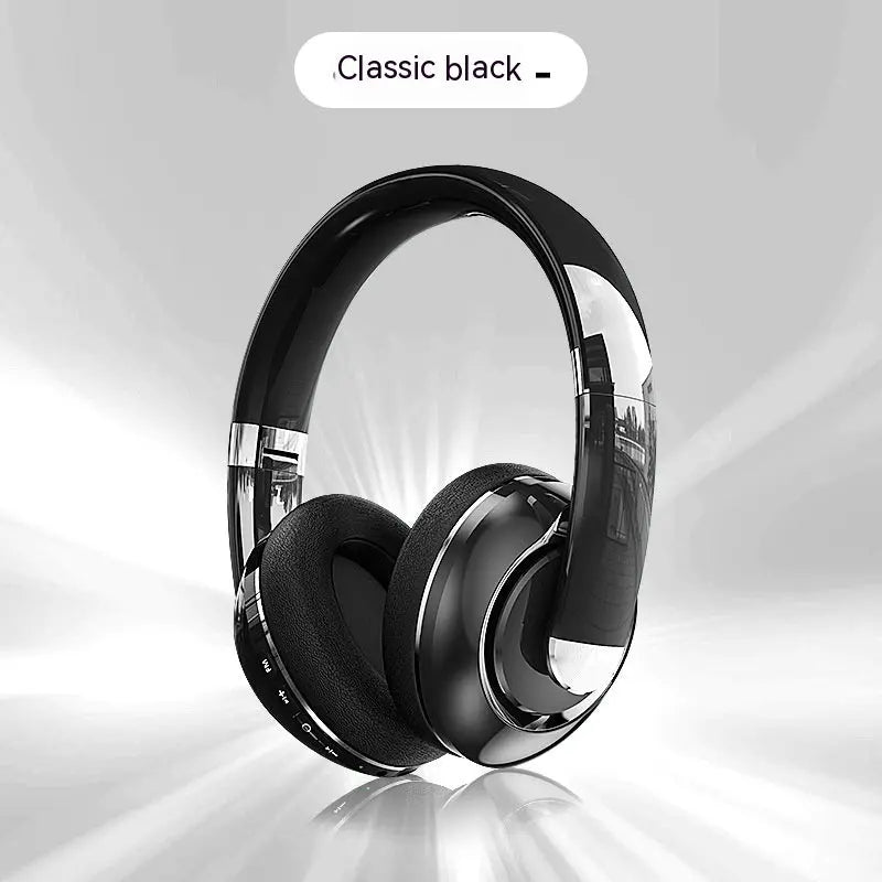 Bluetooth Wireless Headphones With Microphone Classic Black