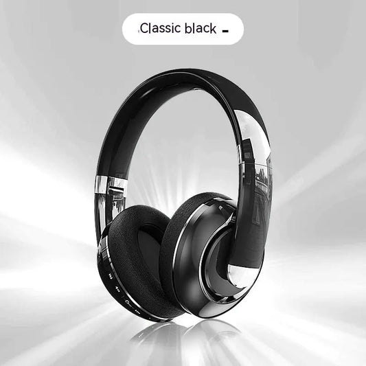Bluetooth Wireless Headphones With Microphone Classic Black