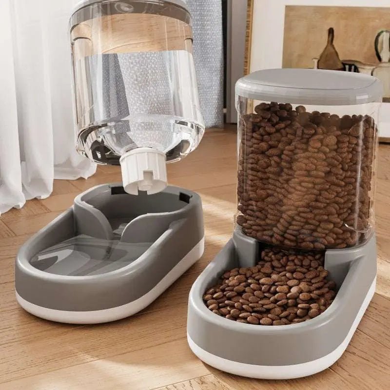 Cat Water Fountain Dog Pet Automatic Pet Feeder Gray Water Fountain Feeder