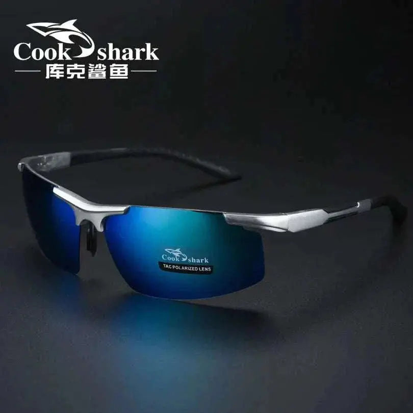 Cookshark 2025 New Sunglasses Men's Sunglasses Tide Polarized Drivers Driving Glasses CHINA black Ice Blue