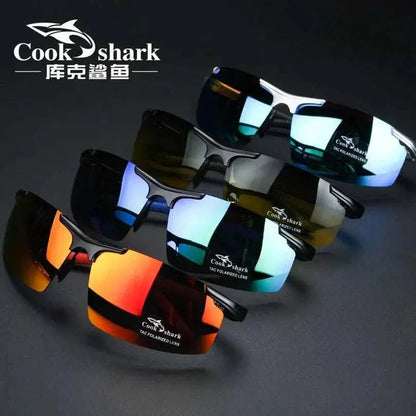 Cookshark 2025 New Sunglasses Men's Sunglasses Tide Polarized Drivers Driving Glasses