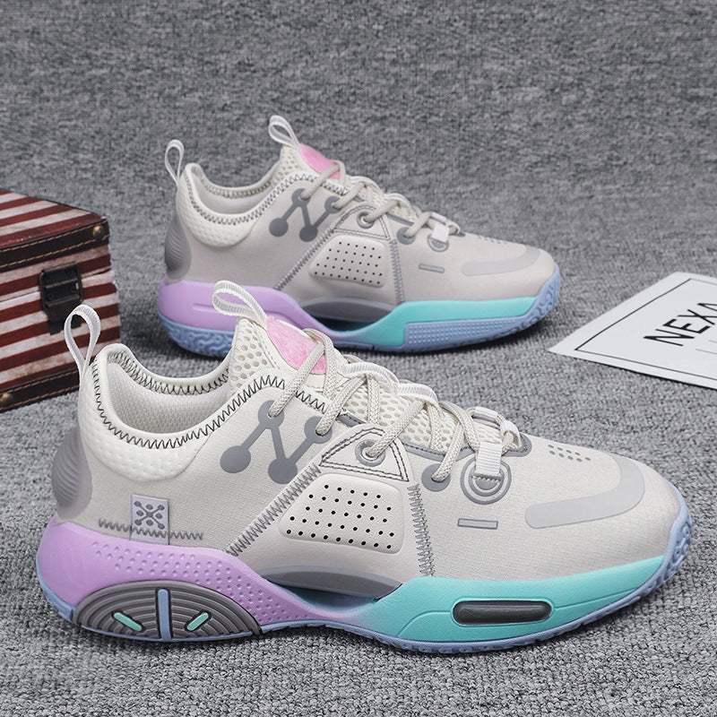 Cotton Candy Basketball Shoes Men's Sneakers Cotton Candy