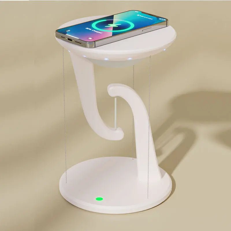 Creative Smart Wireless Phone Charger Suspension Lamp USB White