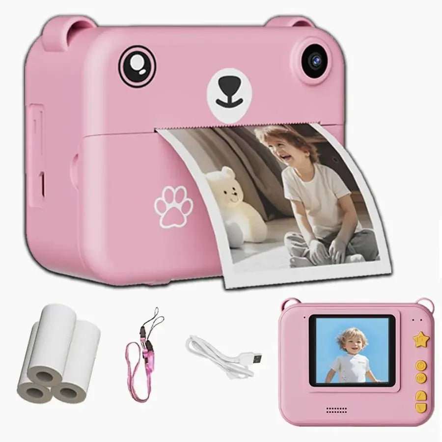 Digital Children's Camera Photography Instant Printing Pink