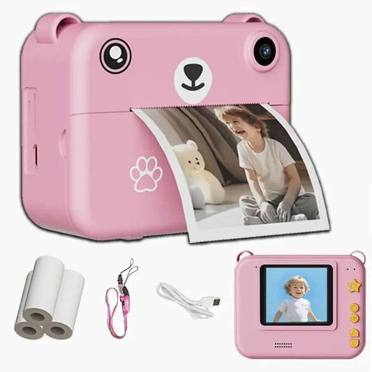 Digital Children's Camera Photography Instant Printing Pink