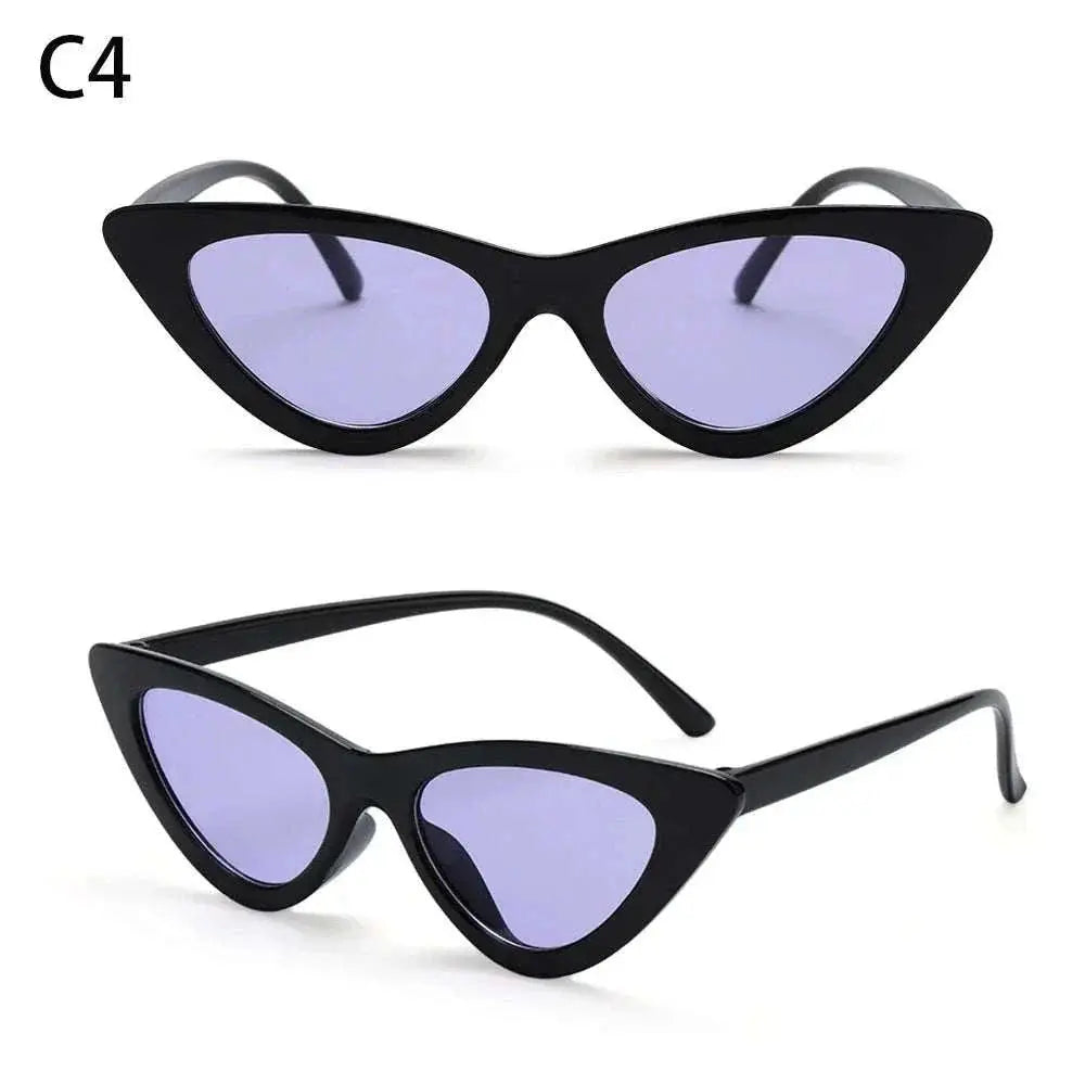 UV400 Triangle Shades: Fashion Sunglasses for Sun Protection black C4