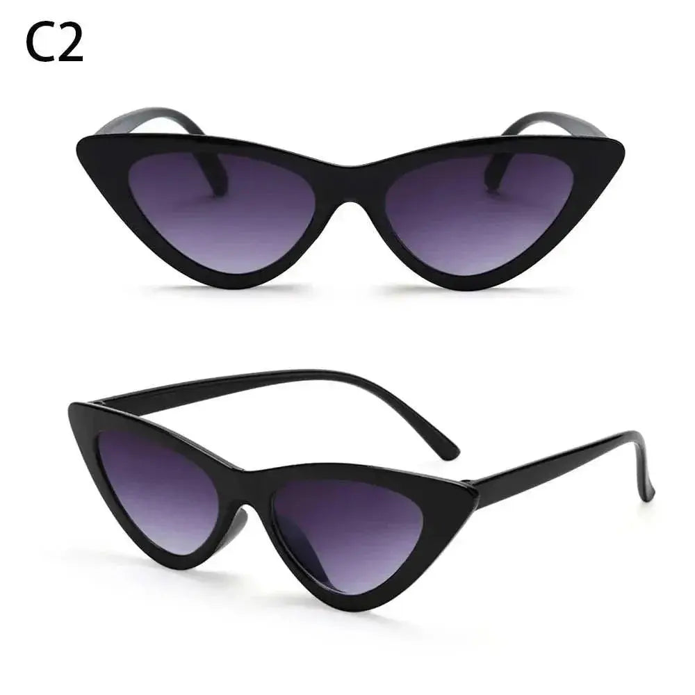 UV400 Triangle Shades: Fashion Sunglasses for Sun Protection black C2