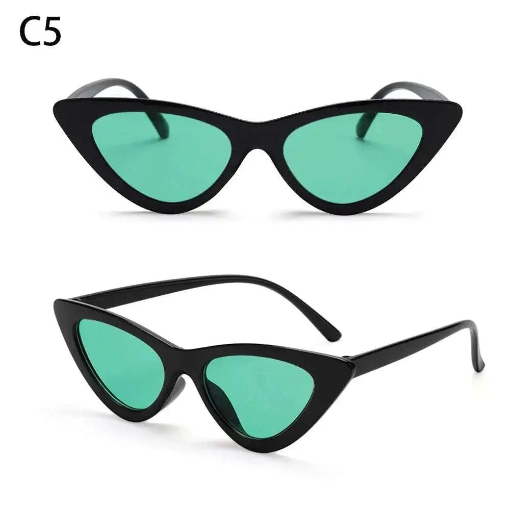 UV400 Triangle Shades: Fashion Sunglasses for Sun Protection black C5