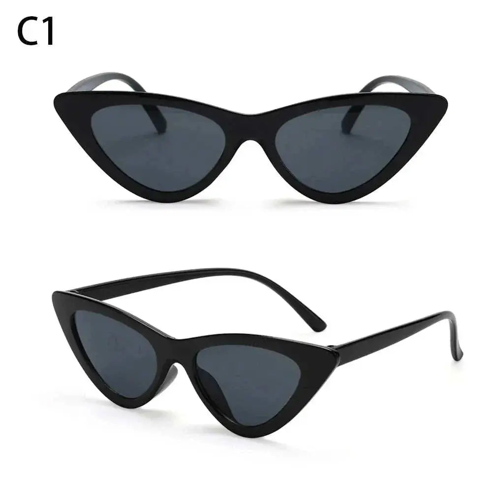 UV400 Triangle Shades: Fashion Sunglasses for Sun Protection black C1