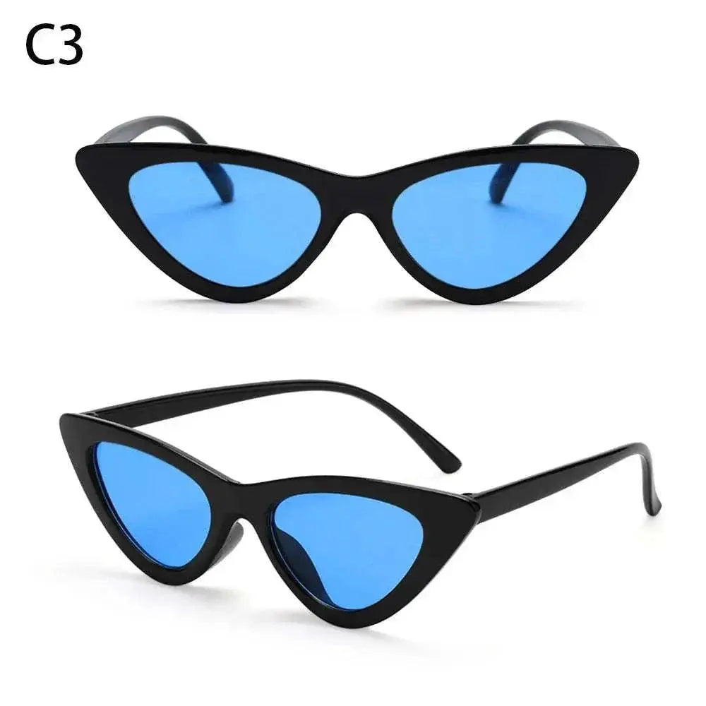 UV400 Triangle Shades: Fashion Sunglasses for Sun Protection black C3