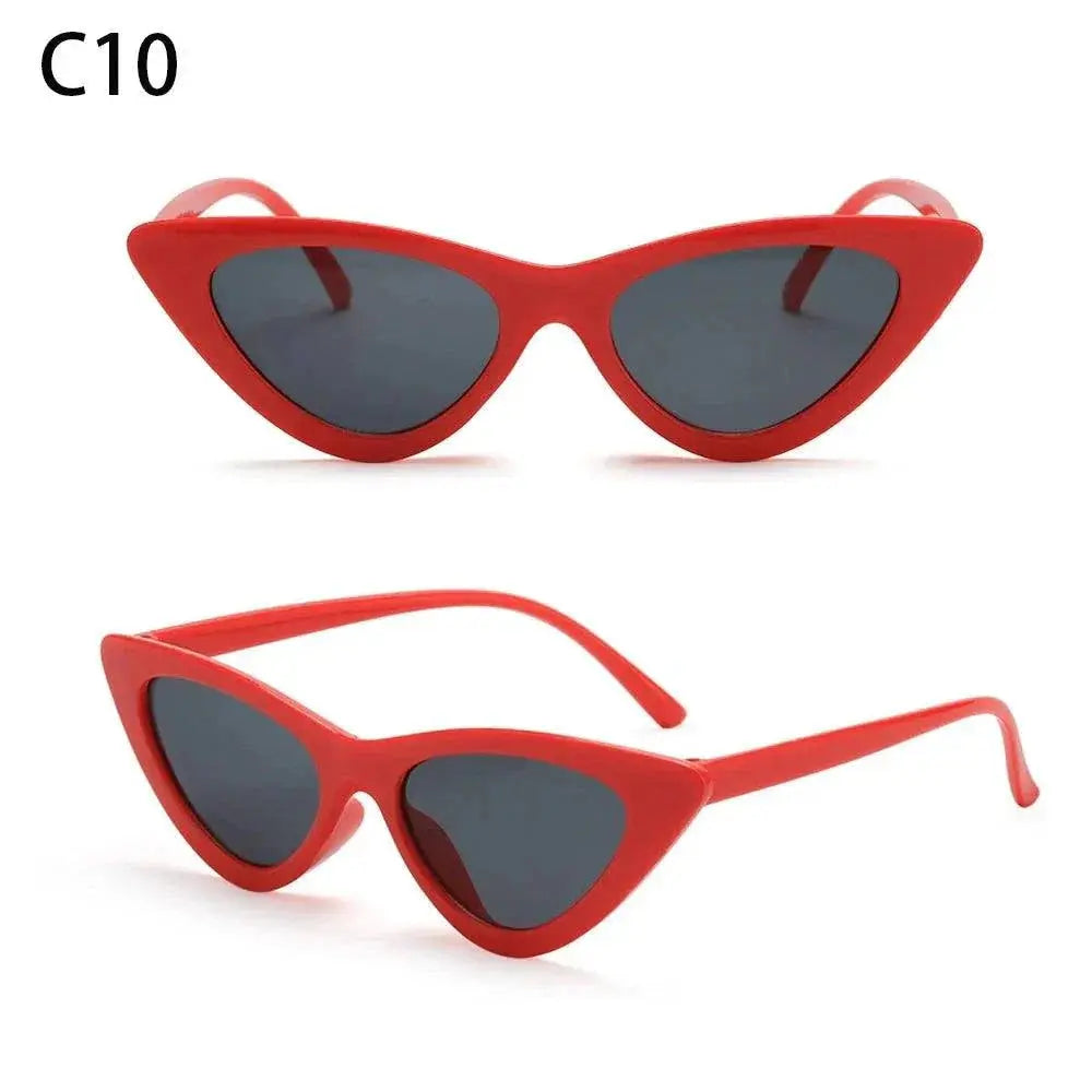 UV400 Triangle Shades: Fashion Sunglasses for Sun Protection black C10