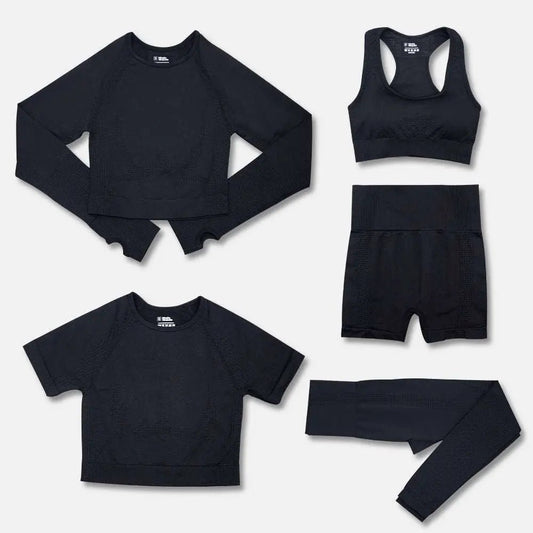 Fashion Women's Workout Yoga Clothes Black
