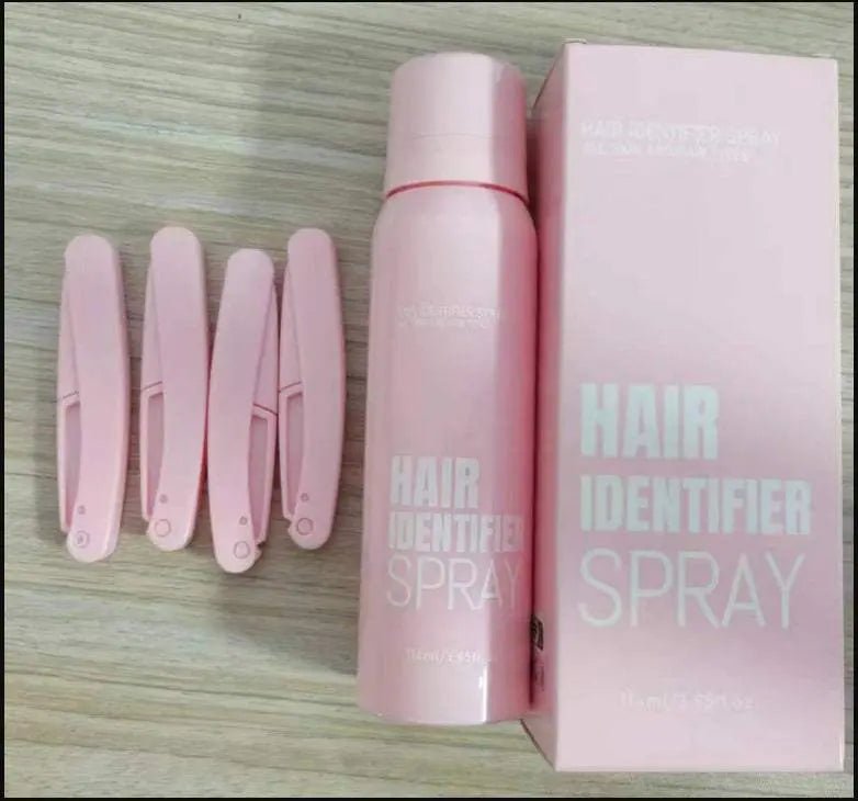Hair Identifier Spray Set For Face Shaving Moisturizing Dermaplaner Spray For Face Shaving Skin Care No logo set