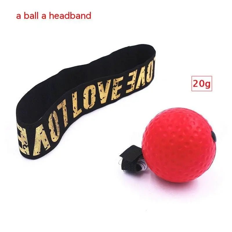 Head Worn Boxing Ball For Stress Reduction Weight Loss Red Light Ball Different Packages