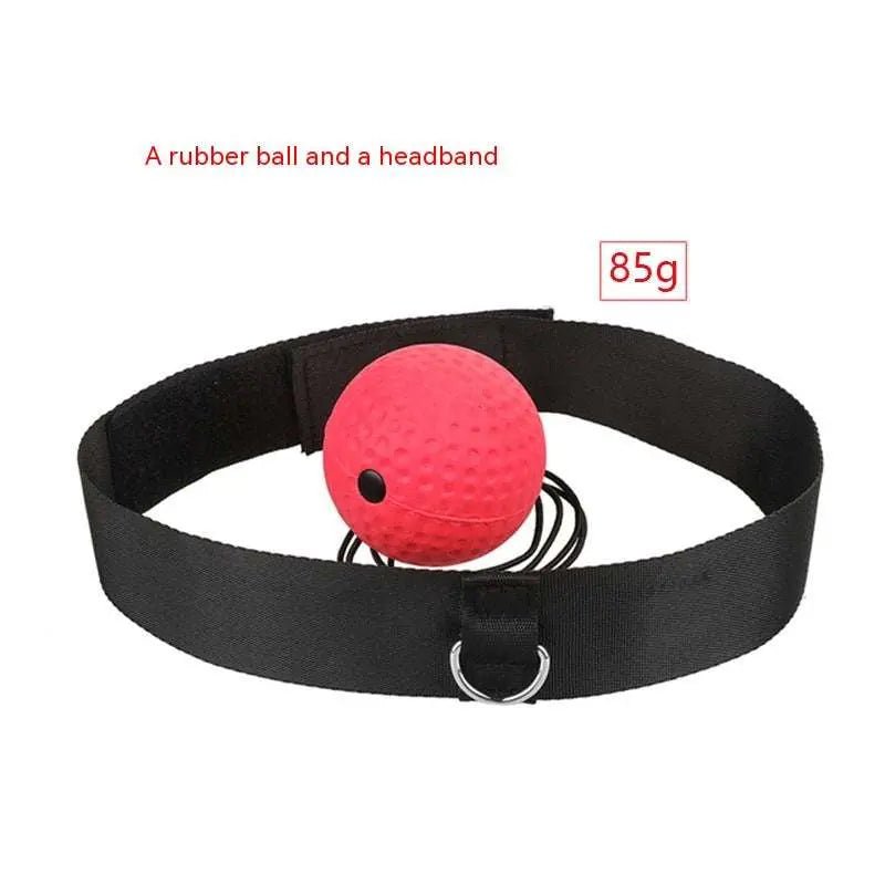 Head Worn Boxing Ball For Stress Reduction Weight Loss Red Heavy Ball Different Packages