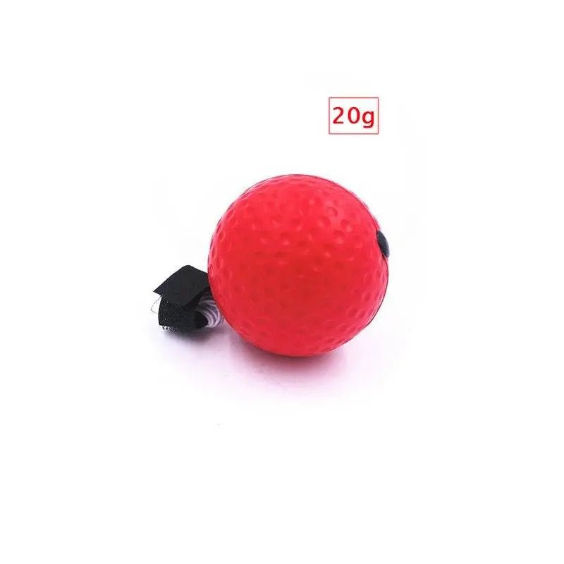 Head Worn Boxing Ball For Stress Reduction Weight Loss Red Light Ball And Headband Different Packages