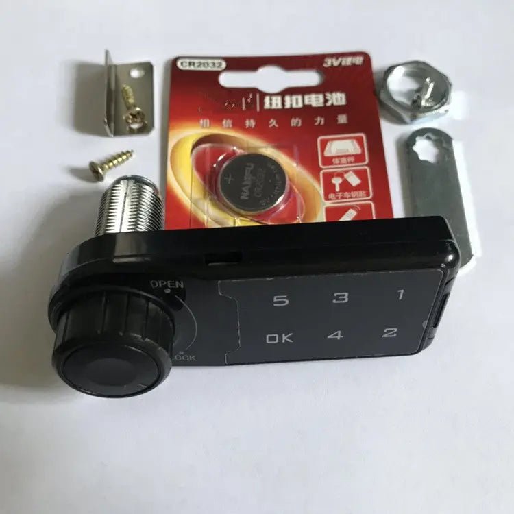 Home Electronic Cabinet Lock L30 Horizontal With Lock