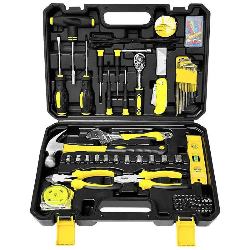 Household Hardware Hand Tool Combination Car Repair Group Set Toolbox 108pcs