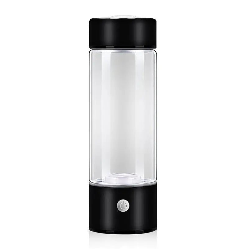 Hydrogen Water Bottles Electric Hydrogen Rich Water Generator Bottle New Technology Rechargeable Portable Antioxidant Black 401 500ml 1PC