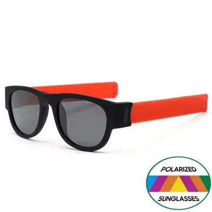 Foldable Polarized Sports Sunglasses for Men - IENJOY Active Polarized-red