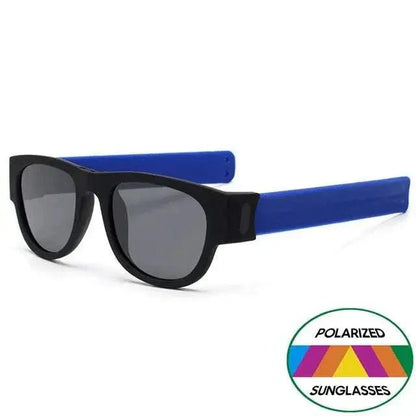 Foldable Polarized Sports Sunglasses for Men - IENJOY Active Polarized-blue