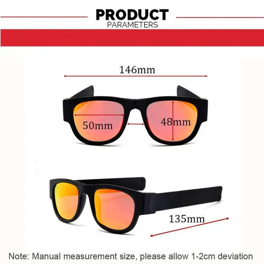 Foldable Polarized Sports Sunglasses for Men - IENJOY Active