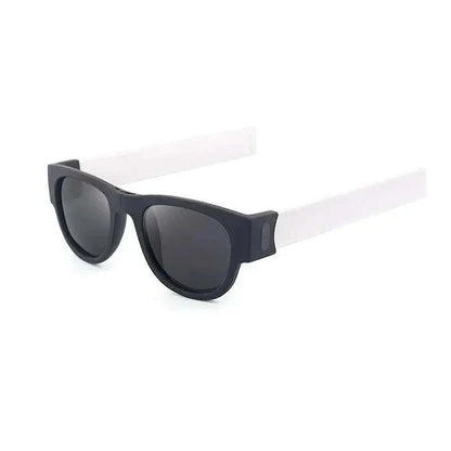 Foldable Polarized Sports Sunglasses for Men - IENJOY Active white