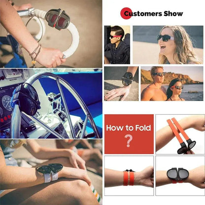 Foldable Polarized Sports Sunglasses for Men - IENJOY Active