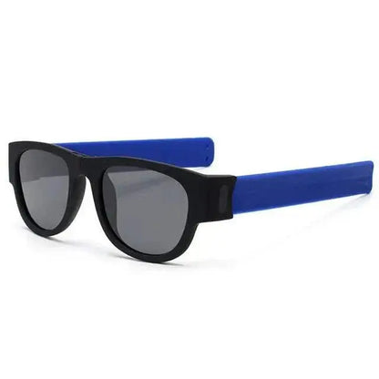 Foldable Polarized Sports Sunglasses for Men - IENJOY Active blue