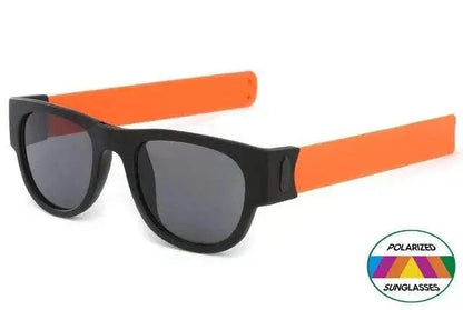 Foldable Polarized Sports Sunglasses for Men - IENJOY Active Polarized-orange